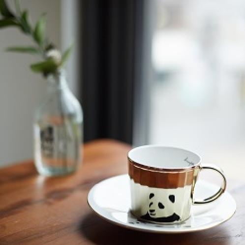 Luycho Mirror Cup & Saucer - Giant Panda